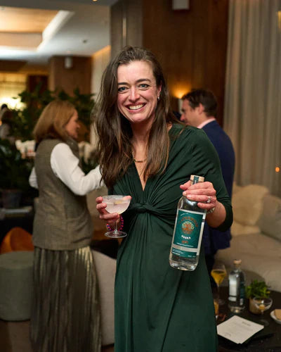 Gattertop Drinks: A Year In review, Founder Gemma Standeven at the Launch party of Vodka No1