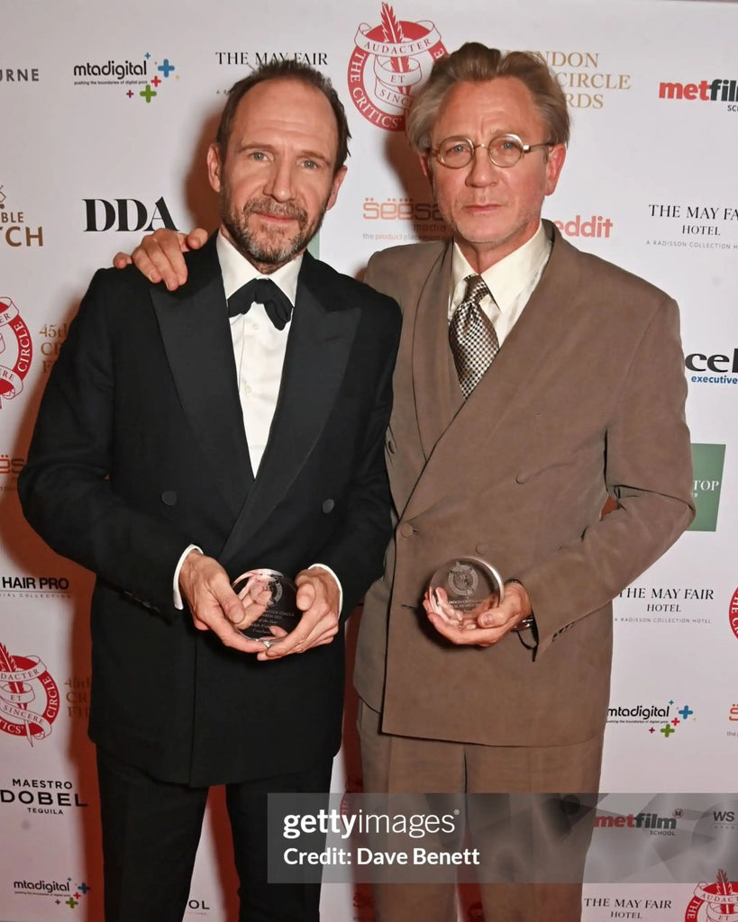 Ralph Fiennes and Daniel Craig A Night of Cinematic Excellence: Gattertop at the 45th London Critics’ Circle Awards