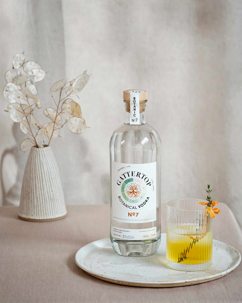 Botanical vodka, vodka flavourings, White Negroni recipe